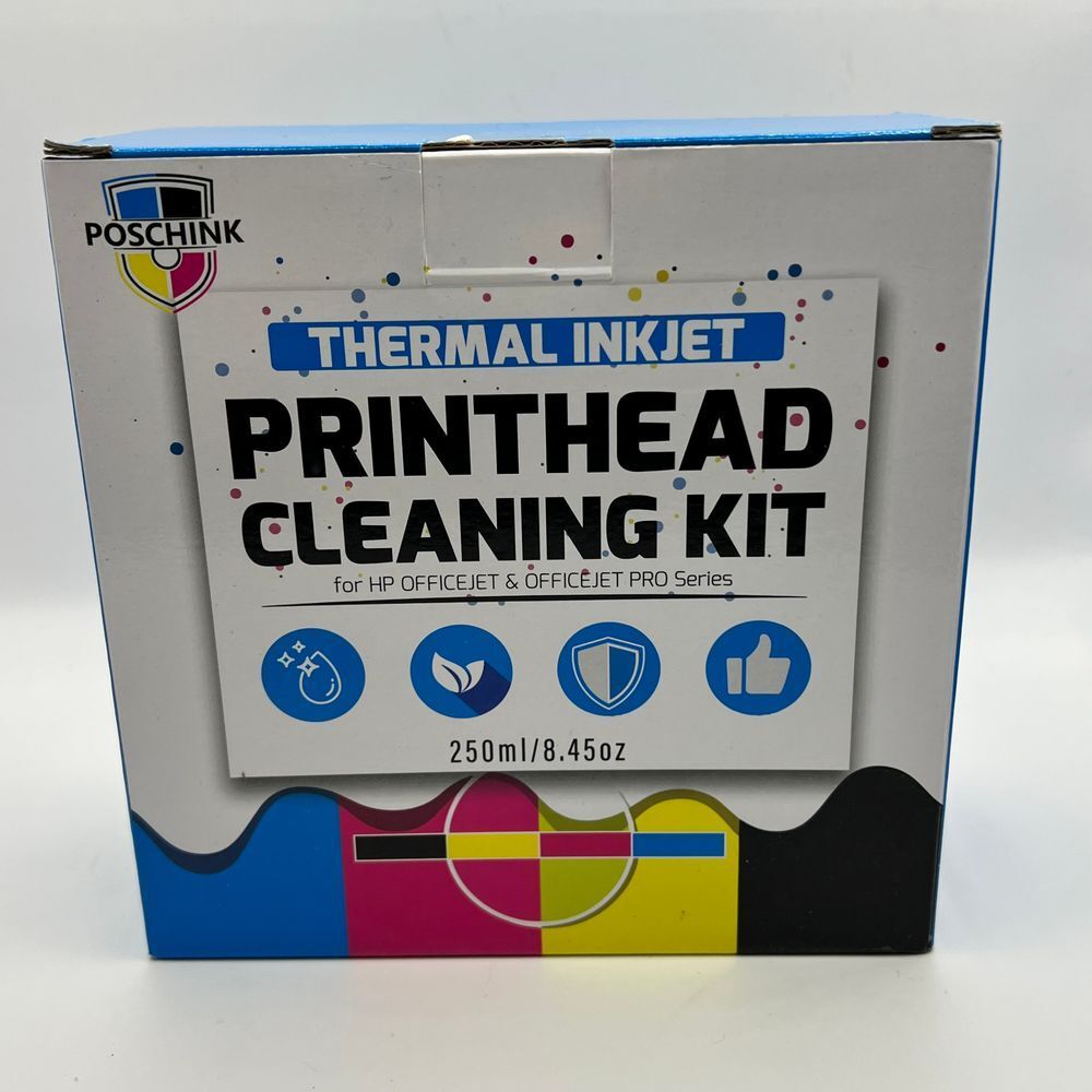 Poschink Printhead Cleaning Kit Thermal Inkjet‎ for HP OfficeJet Pro Series